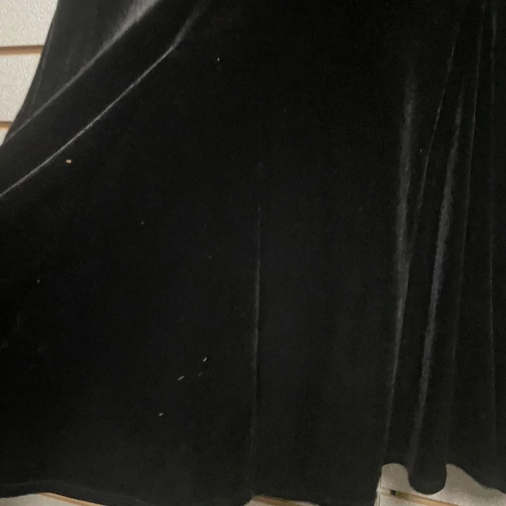 Elementz Black Velvet Maxi Skirt Womens Medium Elegant‎ Evening Party M